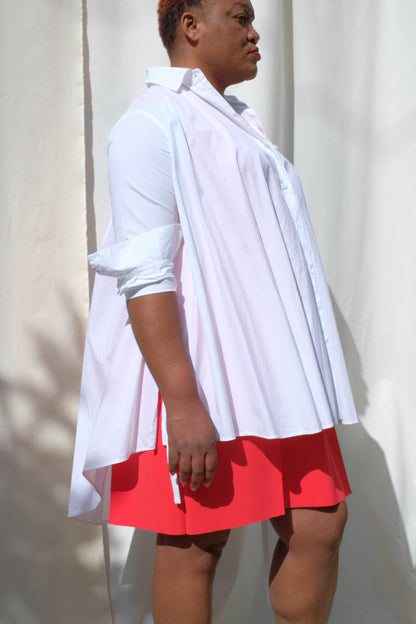 organic cotton flare skirt dresss  blends body-positive casual wear and size-inclusive wardrobe essentials.